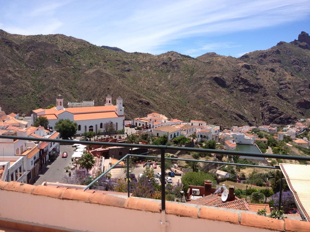 Casa Del Caminero En Tejeda Pensionat Exteriör bild