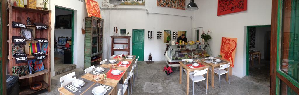 Casa Del Caminero En Tejeda Pensionat Exteriör bild